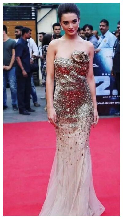 Beautiful Amy Jackson's Red Carpet Looks