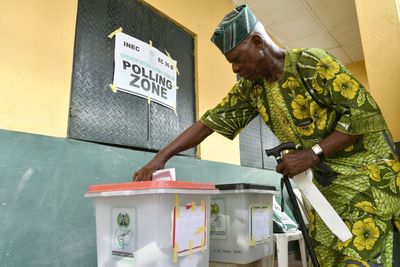 Nigeria's ruling party wins majority of states in local election