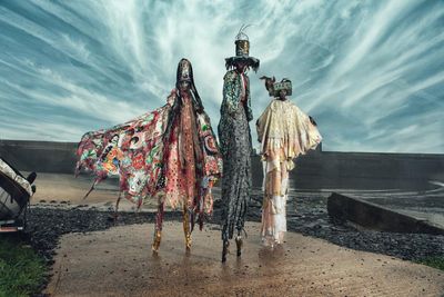 Rites of Passage review: stilt-walkers and slave ship ghosts brave the Atlantic