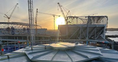 Everton work on new-look tower to provide 'jaw-dropping entrance' to new stadium