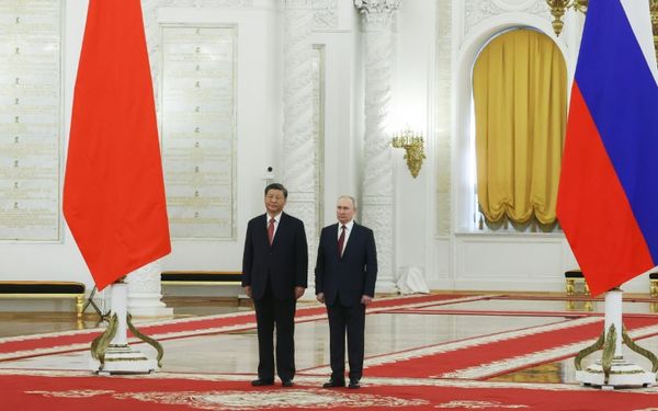 Xi, Putin begin talks at Kremlin with Ukraine on agenda