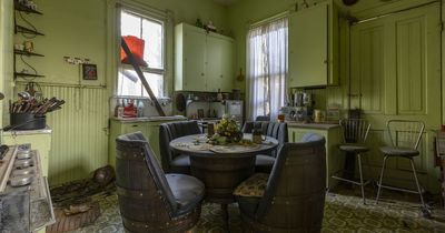 Inside house frozen in time for 40 years with Coca Cola bottles left in kitchen