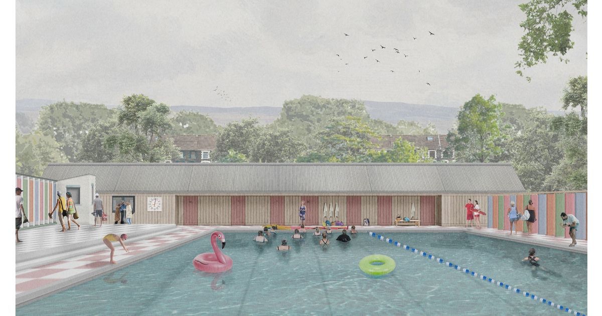 First images of what new Brynamman Lido could look…