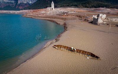 Drought in Spain's northeast empties reservoirs