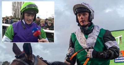 Jockey breaks both arms in freak fall - 'You don't know how much you need them!'
