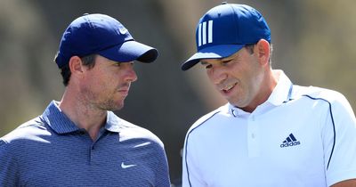 Sergio Garcia reacts to 'bitter' Rory McIlroy question following 'lacking maturity' comment
