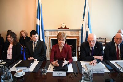 Sturgeon chairs final Cabinet meeting as First Minister of Scotland