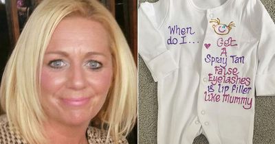 Kids clothing brand owner 'can't understand' why mums offended by her baby grow design