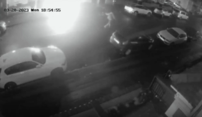 CCTV captures attack on Muslim man set on fire as he walked home from mosque