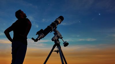 Watch Jupiter meet the moon and Mercury this week before leaving the night sky