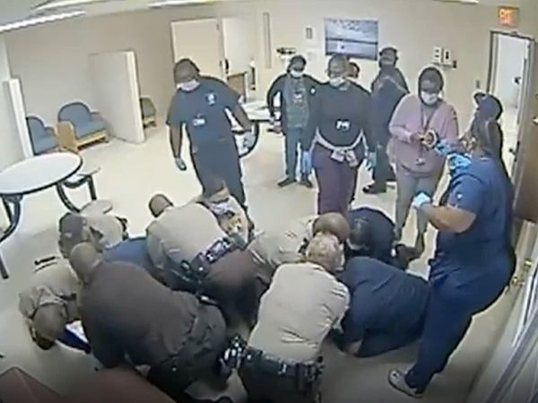 Video shows moment deputies piled on top of Irvo Otieno before his death at psychiatric hospital