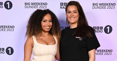 Love Island's Amber Gill opens up about relationship with Scots footballer Jen Beattie and slams 'fake' claims