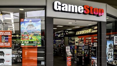 GME Stock Rockets On GameStop's First Profit Since 2021