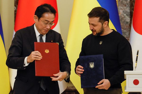 Japan’s PM makes surprise visit to Ukraine in show of support