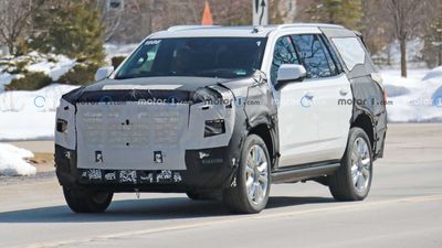 Chevrolet Tahoe Refresh Spied For The First Time In High Country Trim