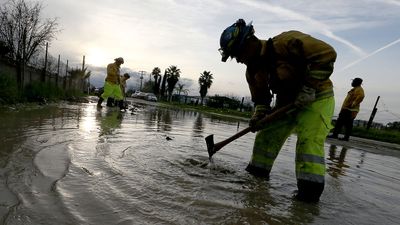 Storm-hit California slammed by another historic atmospheric river