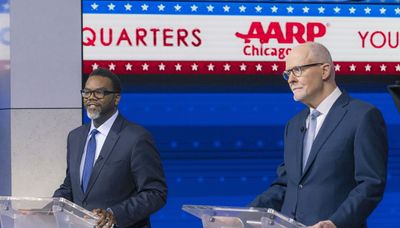 Mayoral debate: Vallas and Johnson ‘lecture’ one another on the CTU, Donald Trump and ‘working class’ roots
