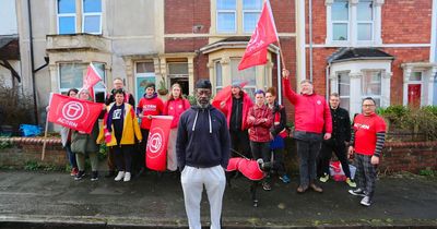ACORN protesters form human wall outside Easton man's home to stop bailiffs evicting him