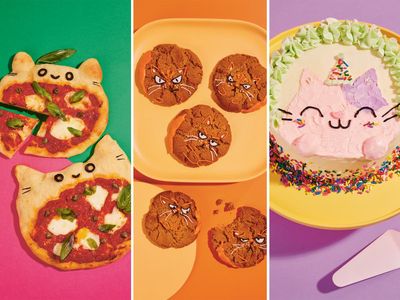Yes, there’s a cat-themed cookbook – here’s three recipes
