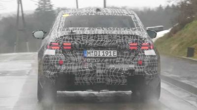 See The New BMW M5 Testing At And Around The Nürburgring