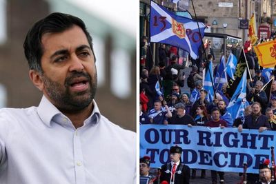 Humza Yousaf questioned over commitment to 'attend both coronation and Yes rally'