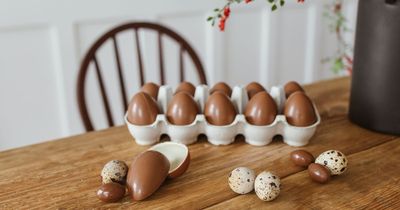 Easter eggs with highest and lowest calorie counts compared