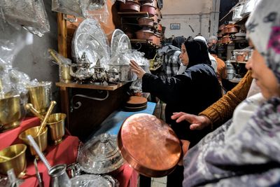 Tunisian coppersmiths bring fresh shine to Ramadan