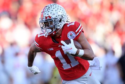 Giants meet with Ohio State WR Jaxon Smith-Njigba