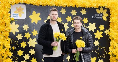 National Day of Reflection to remember those who have died sees 10ft wall of daffodils unveiled