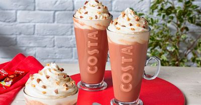 Costa Coffee is adding three new drinks inspired by KitKat to its menu