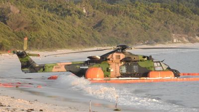 ADF to investigate after MRH-90 Taipan helicopter ditches near Jervis Bay