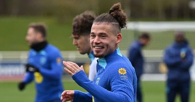 Kalvin Phillips' brilliant 'Leeds' reply as he showed up for England duties