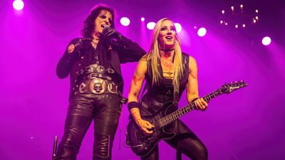 Nita Strauss has reunited with Alice Cooper for fiery new single, Winner Takes All - listen now