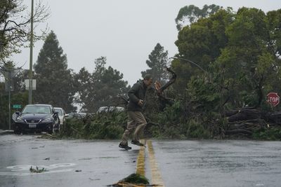 California storm kills two as severe weather continues
