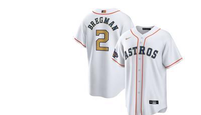 Houston Astros Gold Rush Collection, get your jerseys, hats, and more now