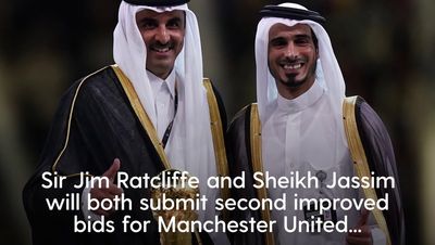 Manchester United takeover twist as Sir Jim Ratcliffe and Sheikh Jassim miss deadline to sumbit bids