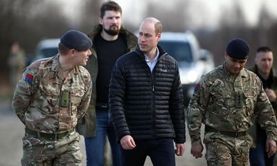 Prince of Wales visits British and Polish troops near Ukraine border