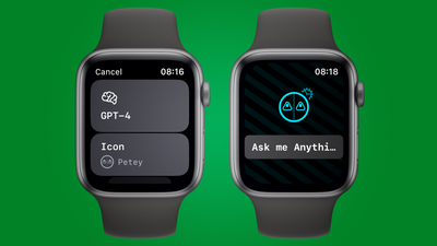 ChatGPT-4 AI arrives on your Apple Watch thanks to this app