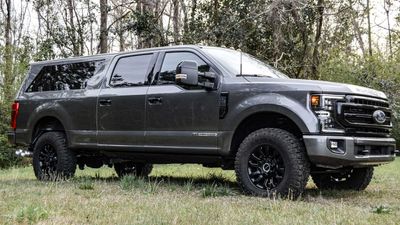 MegaRexx Converts Ford F-250 Into SUV With Seating For Nine People