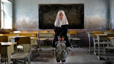 Calls for Taliban to let Afghan girls return to high school as boys' classes resume