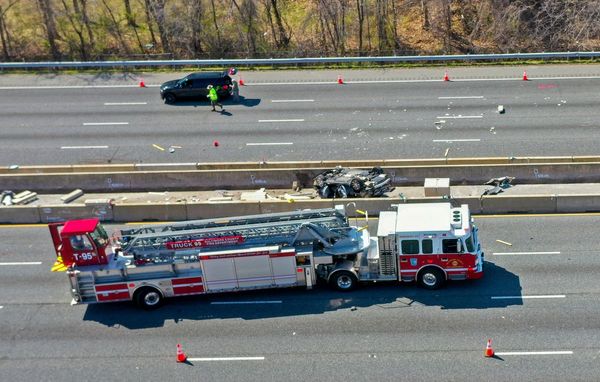 Police: 6 dead after work-zone crash on Baltimore Beltway