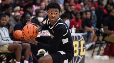 Bronny James Shows Off New McDonald’s All-American Jersey