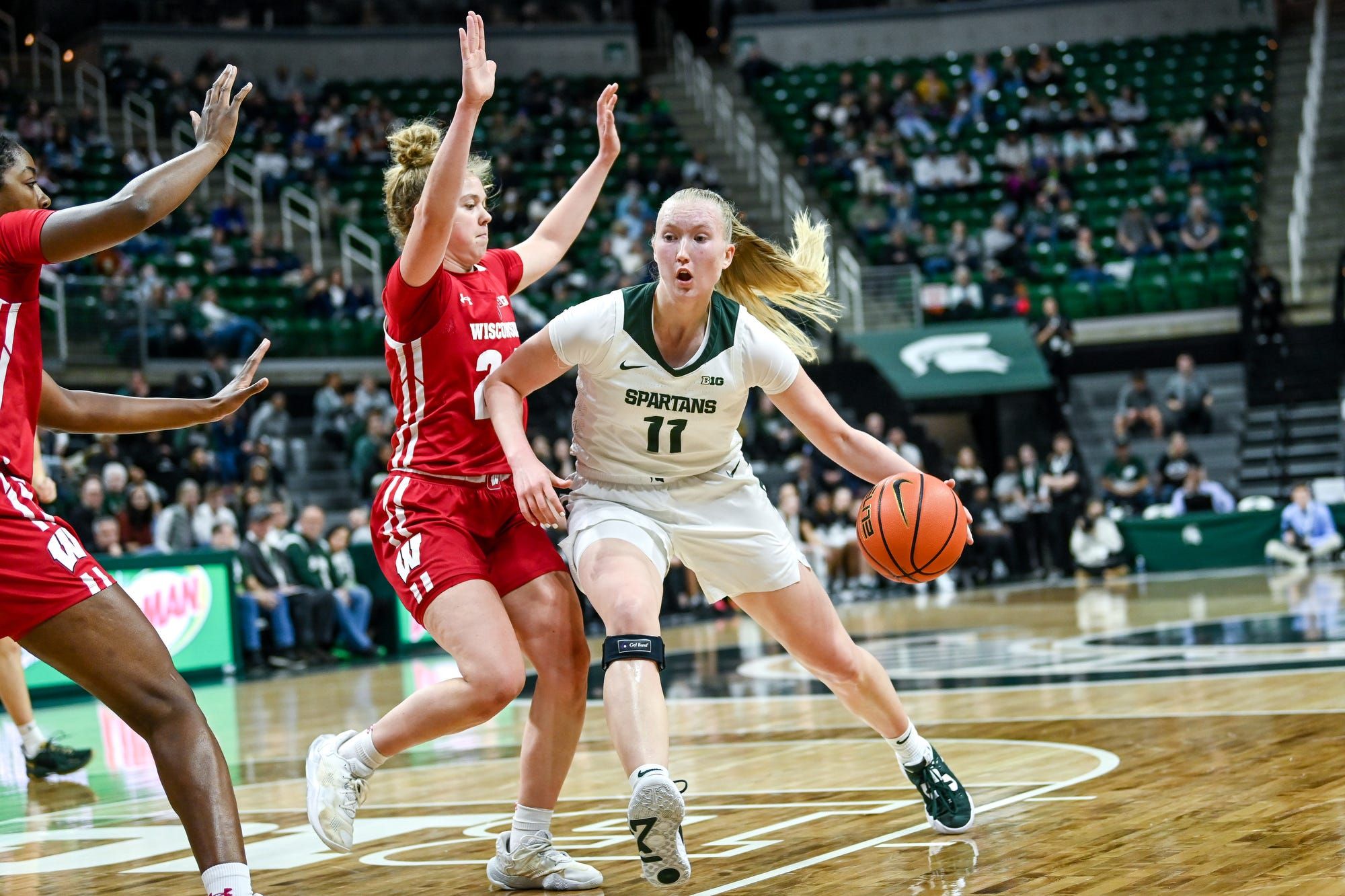 Michigan State women’s basketball’s Matilda Ekh enters…