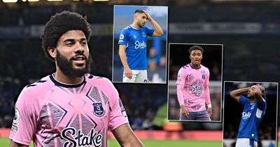 Sean Dyche has dilemma over who is Everton's best striker as Ellis Simms stakes claim to start