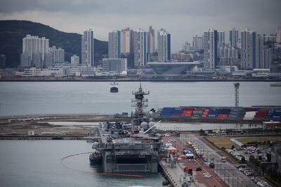 US amphibious assault ship joins drills in South Korea