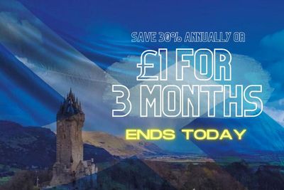 Our three months for ONE pound offer closes at midnight - so subscribe now!
