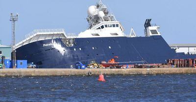Edinburgh Leith Docks worker describes 'so scary' moment huge ship toppled over