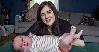 Mum gives birth to one of UK's biggest ever babies at almost 13lbs