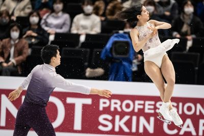 Japanese pair aiming to inspire after historic world skating win