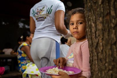 ‘Some days we don’t eat’: residents scrape by in Colombia’s largest shantytown